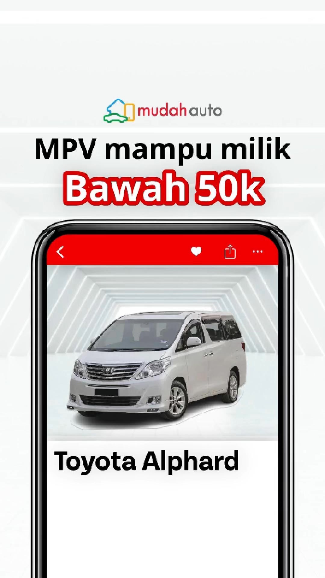 Mudah.my Facebook ad: 5,200+ MPV Terpakai - Harga Terbaik