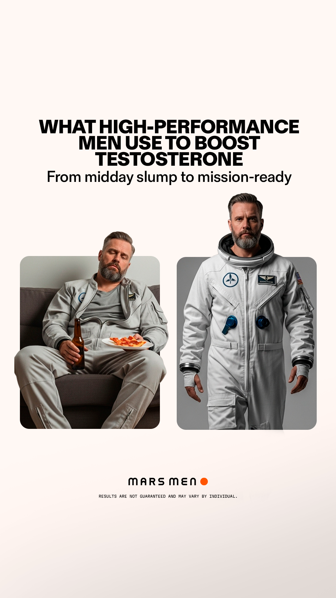 Mars Men Facebook ad