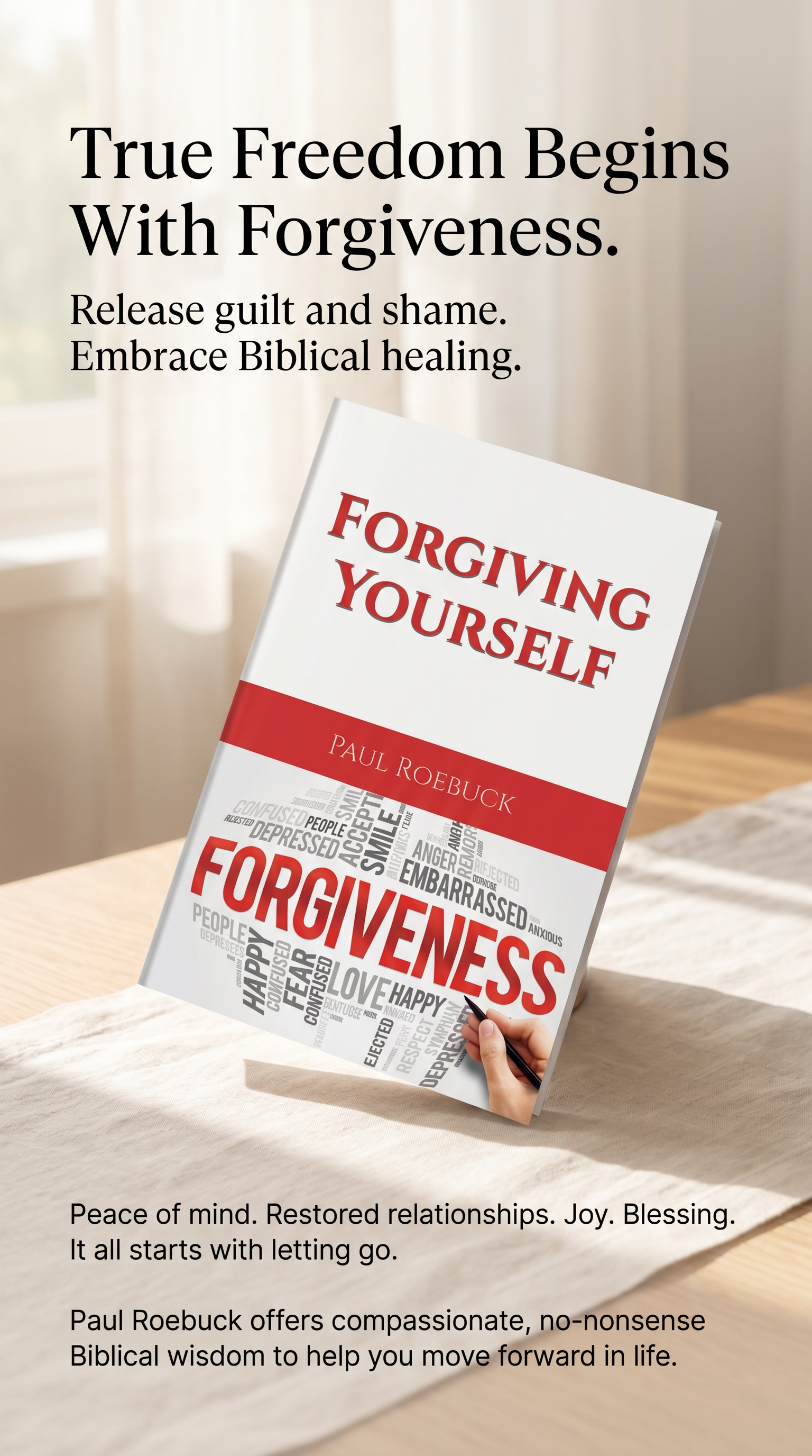Zeely Promo Studio Facebook ad: Struggling to let go of past mistakes and move forward?