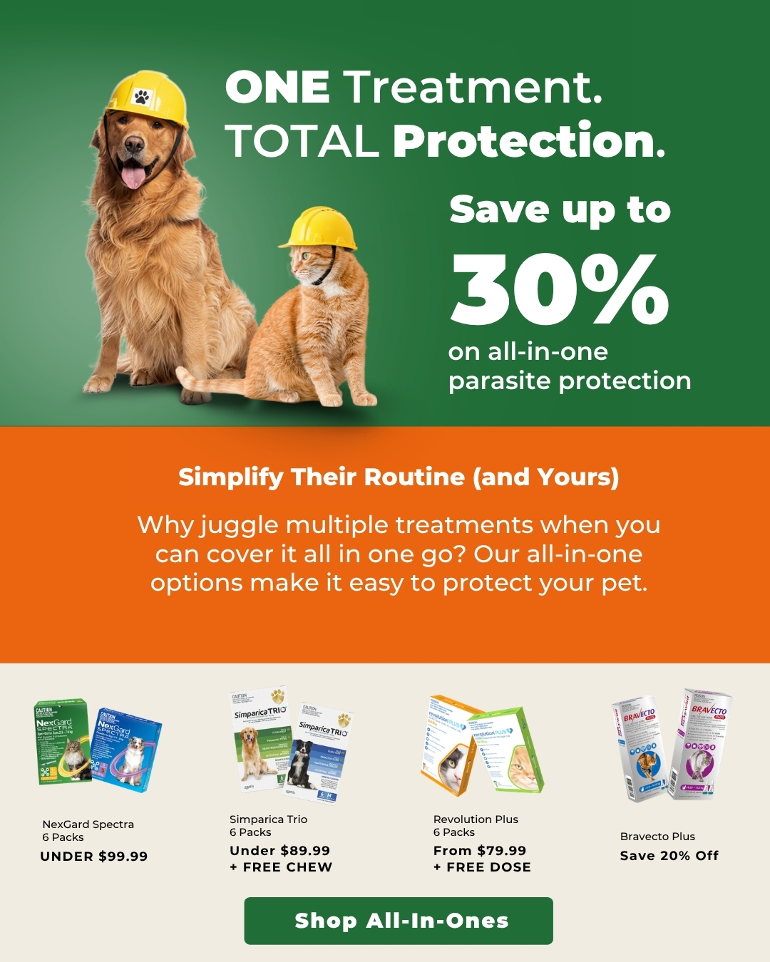 Budget Pet Products Facebook ad