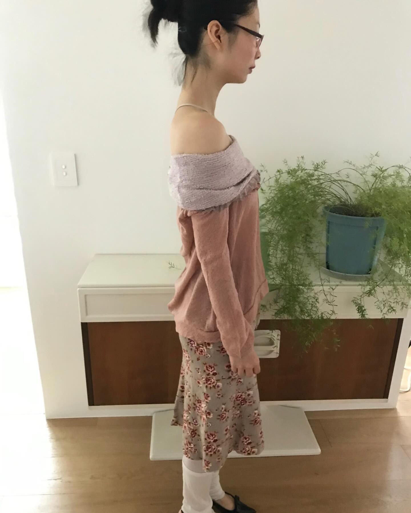 nowsikaa Facebook ad: - vintage axes femme rose knit (sold out…