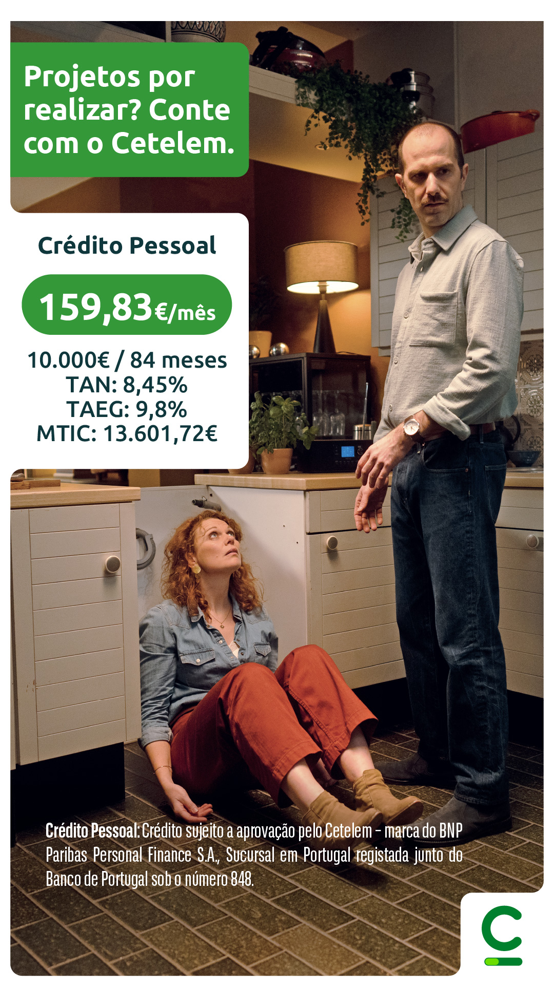 Cetelem Portugal Facebook ad