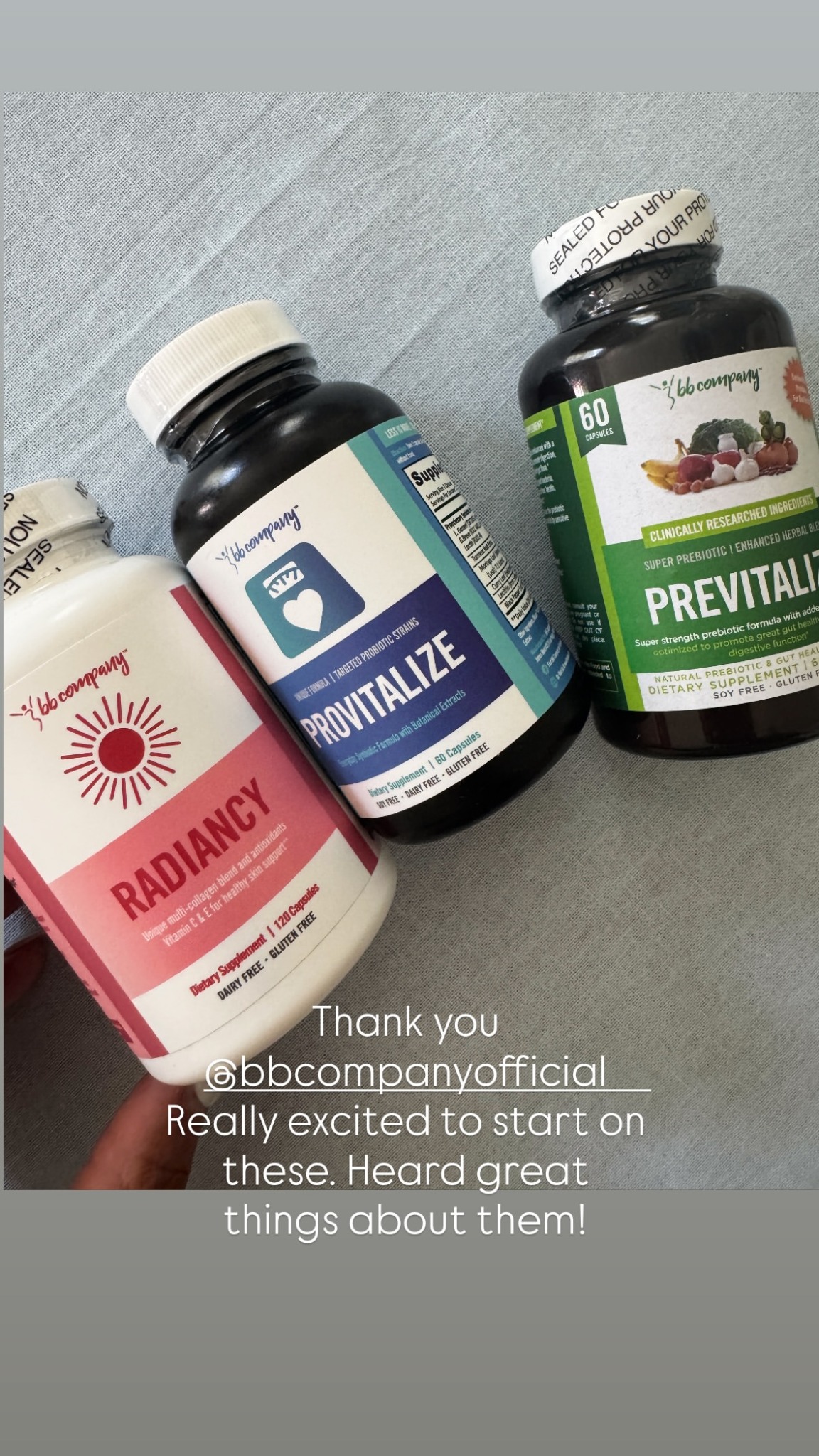 Provitalize Probiotics by BB Company Facebook ad