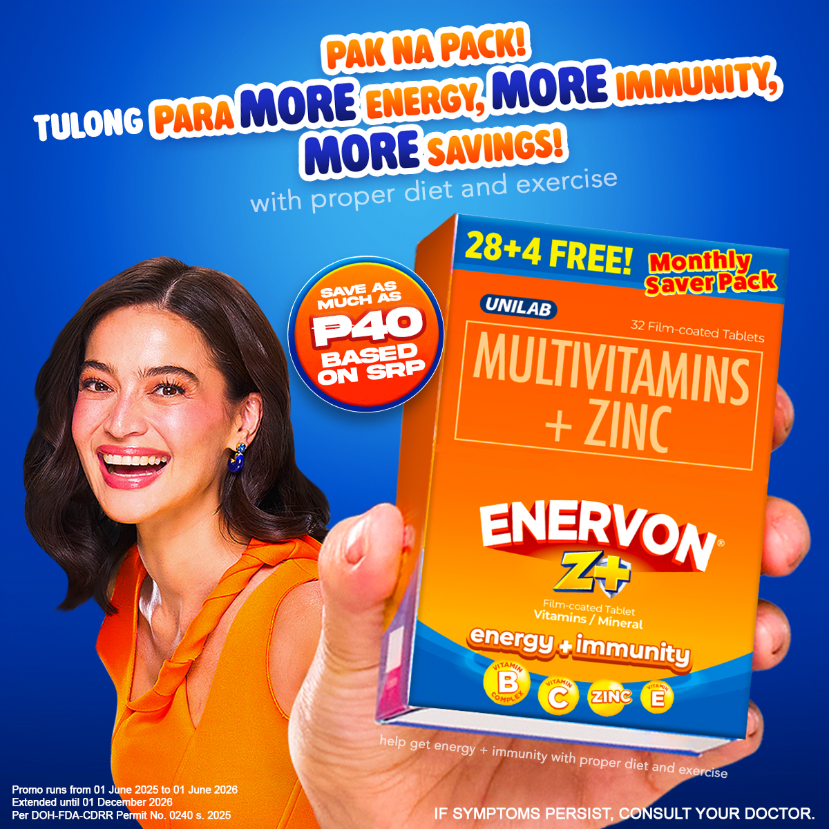 Enervon Facebook ad