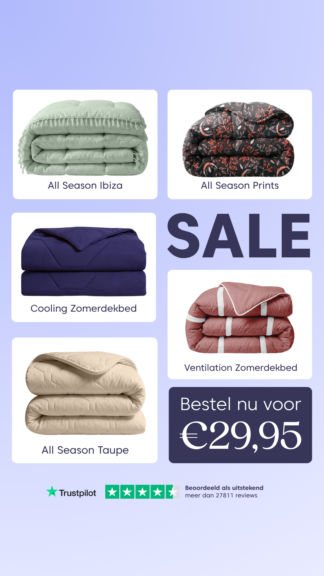 HappyBed Facebook ad