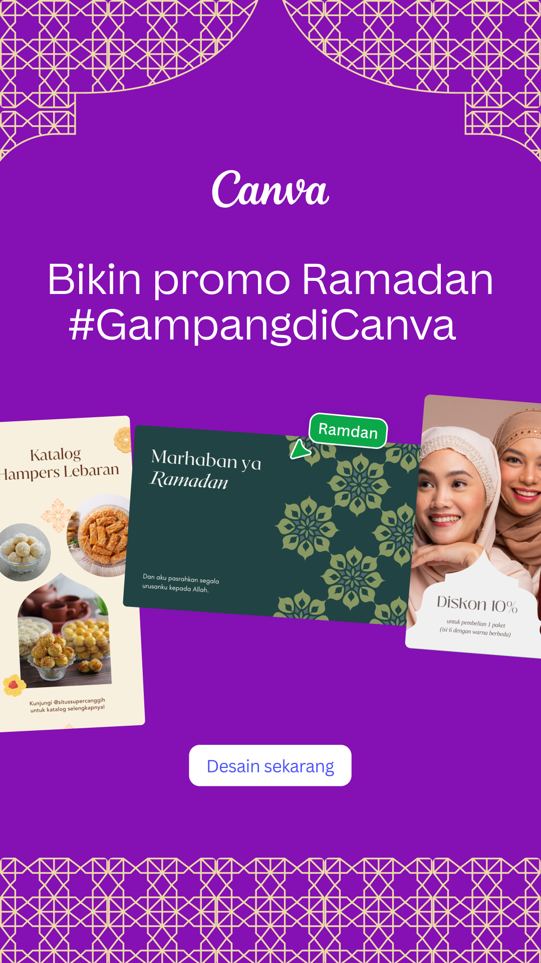 Canva Facebook ad