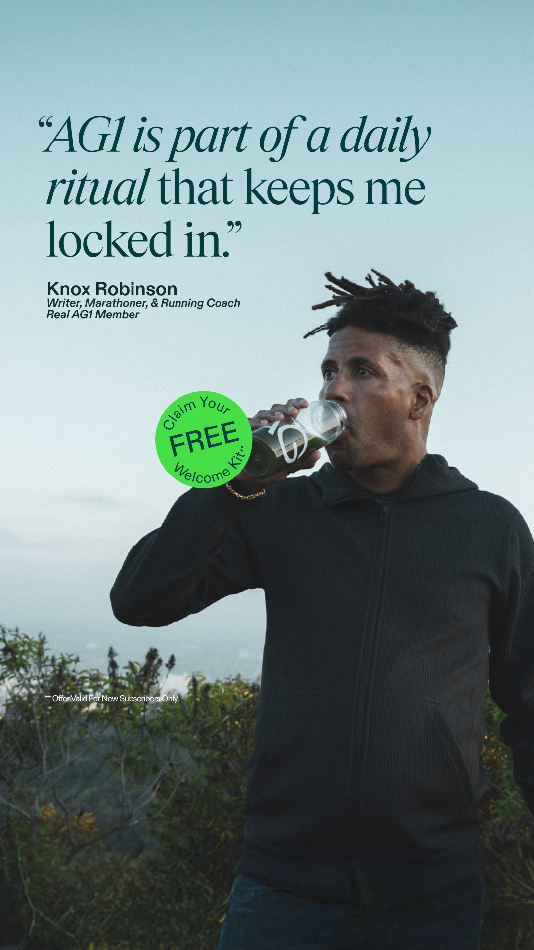 AG1 by Athletic Greens Facebook ad