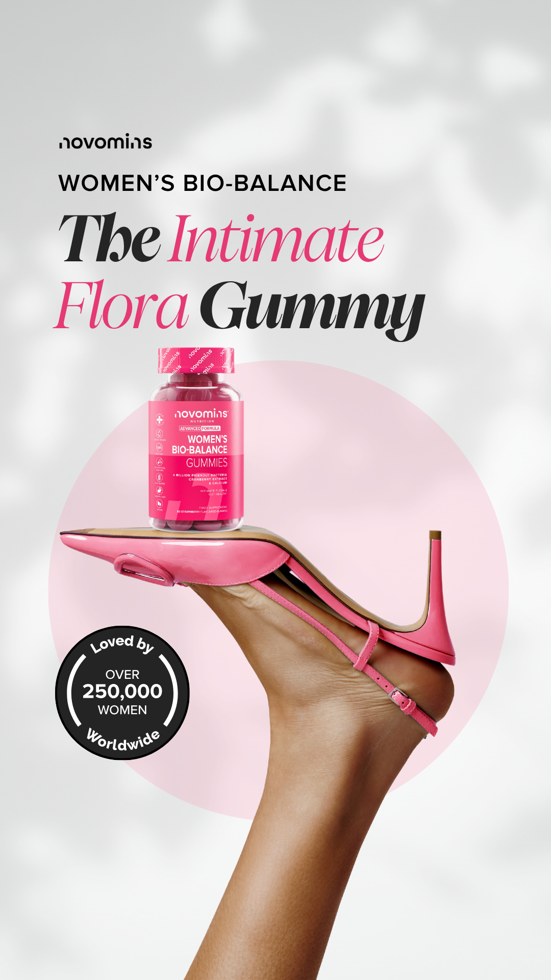 Novomins Nutrition Facebook ad