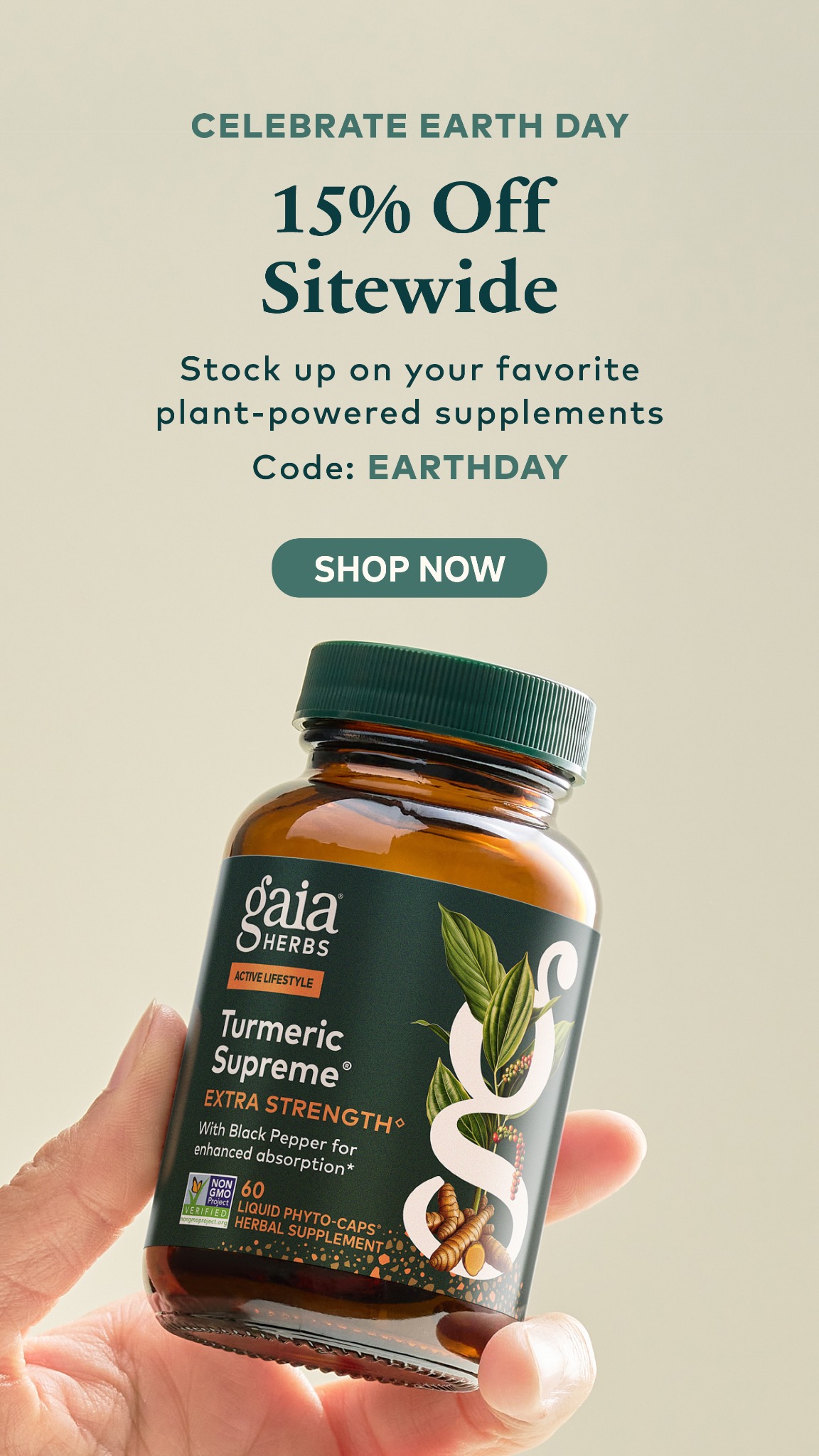 Gaia Herbs Facebook ad