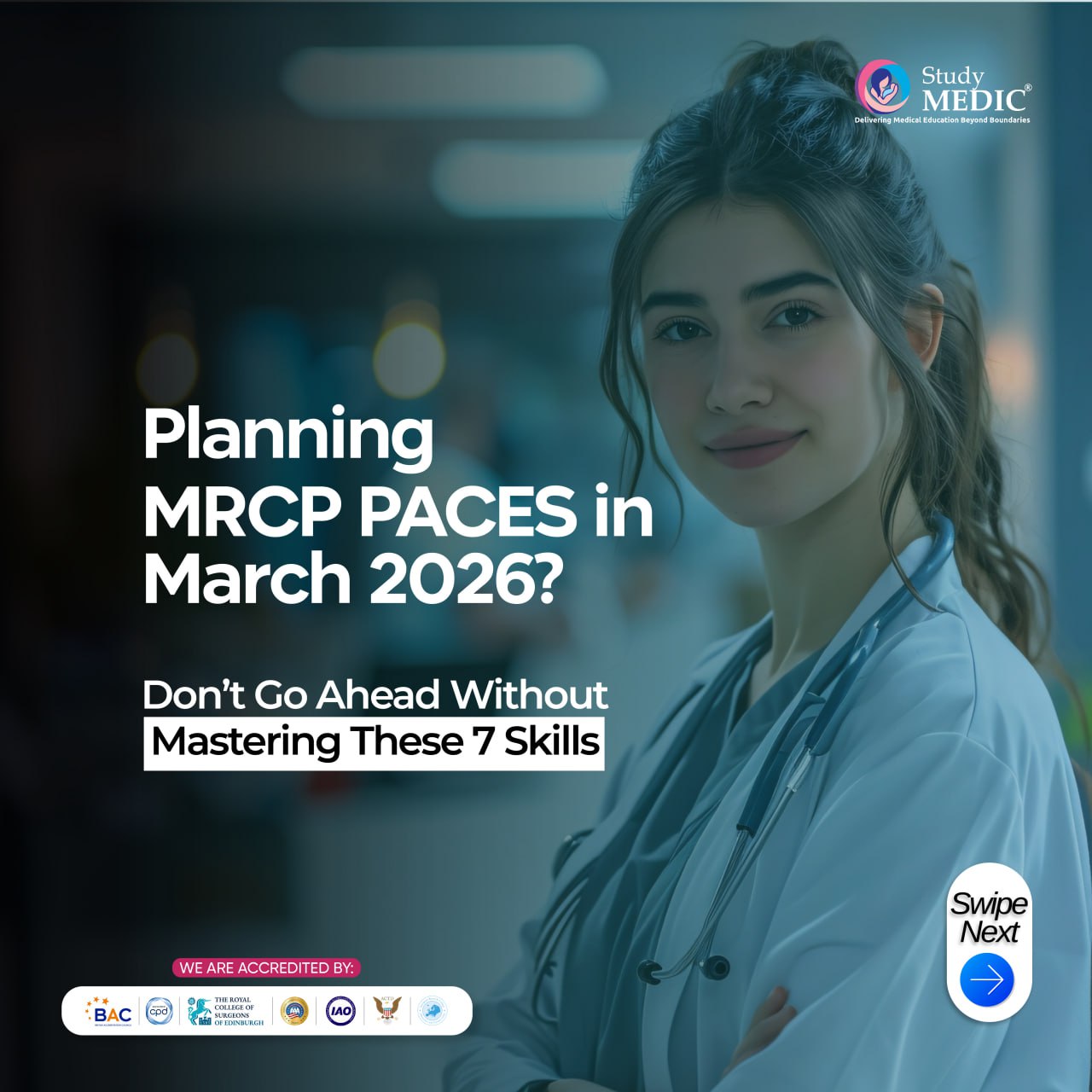 Study MRCP Facebook ad: Master MRCP PACES by March 2026!