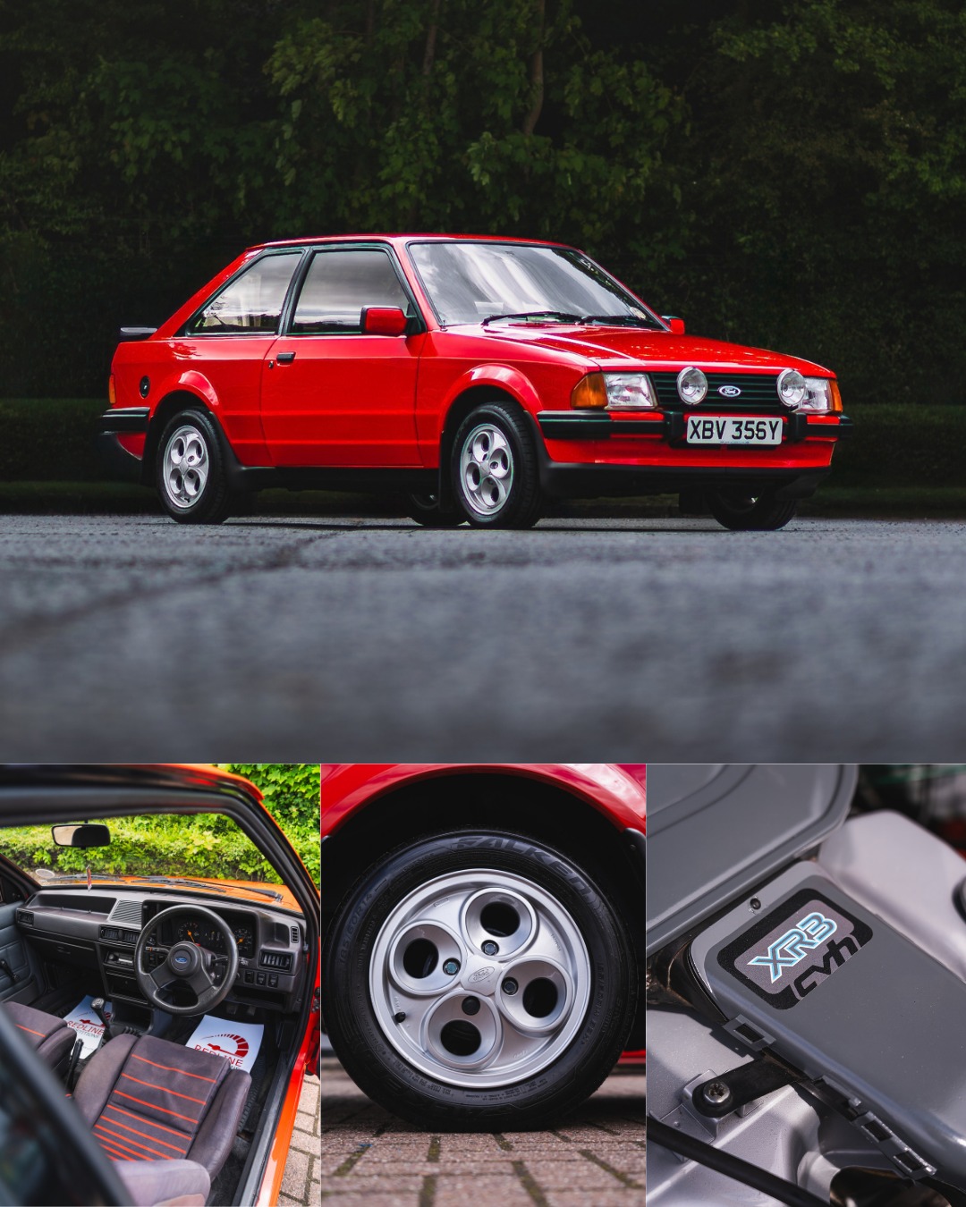 Redline Competitions Facebook ad: WIN this Ford Escort XR3 INSTANTLY