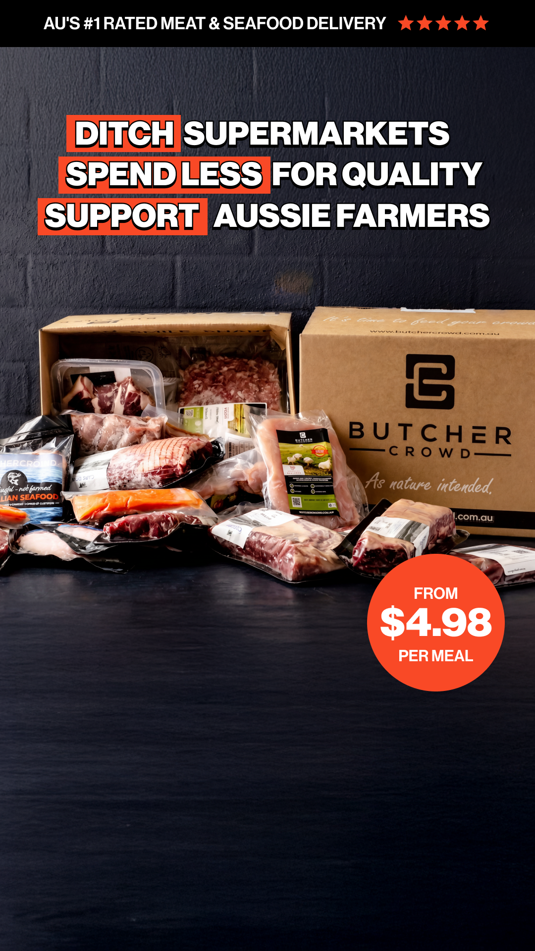 ButcherCrowd Facebook ad