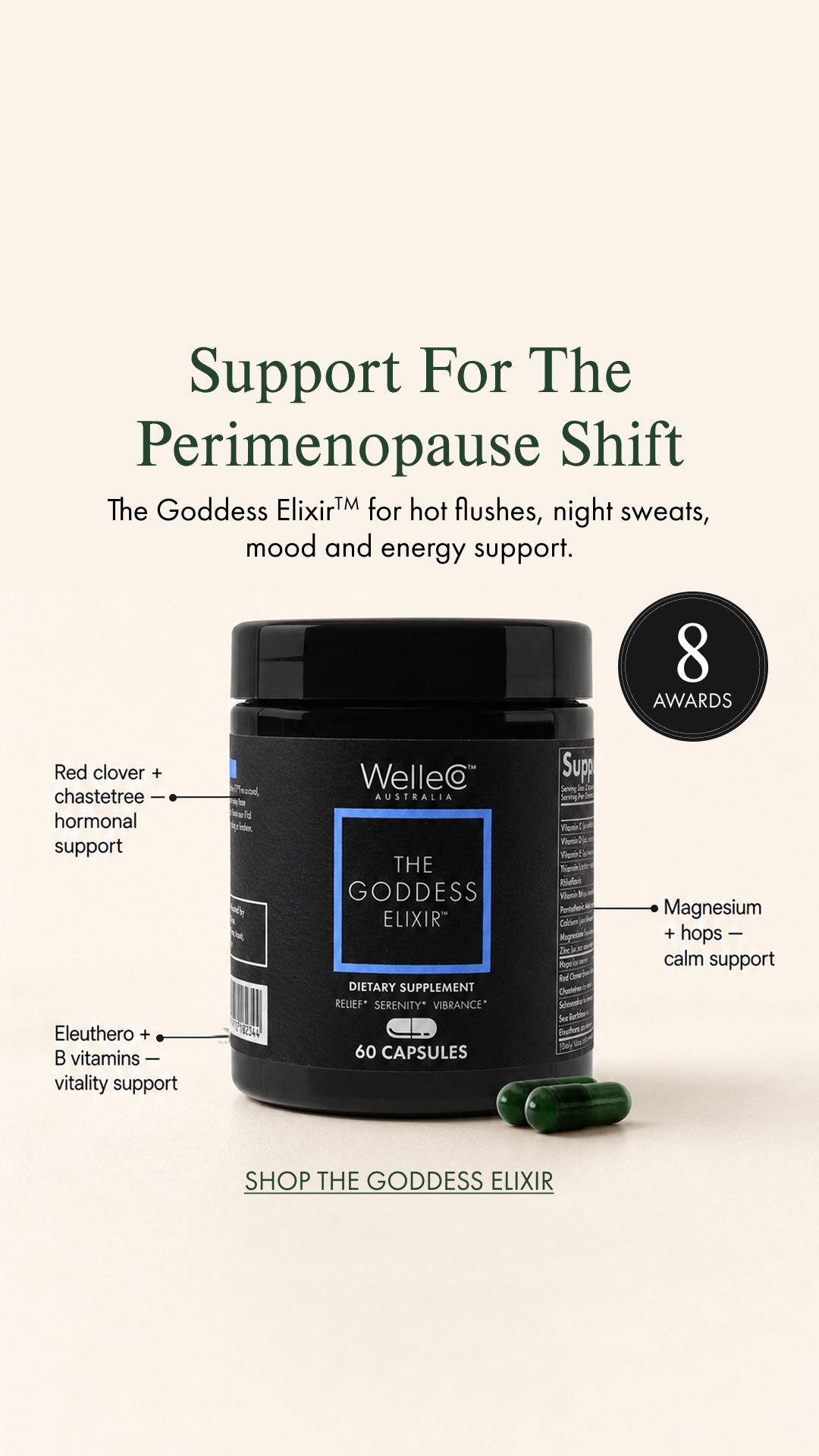 WelleCo Facebook ad