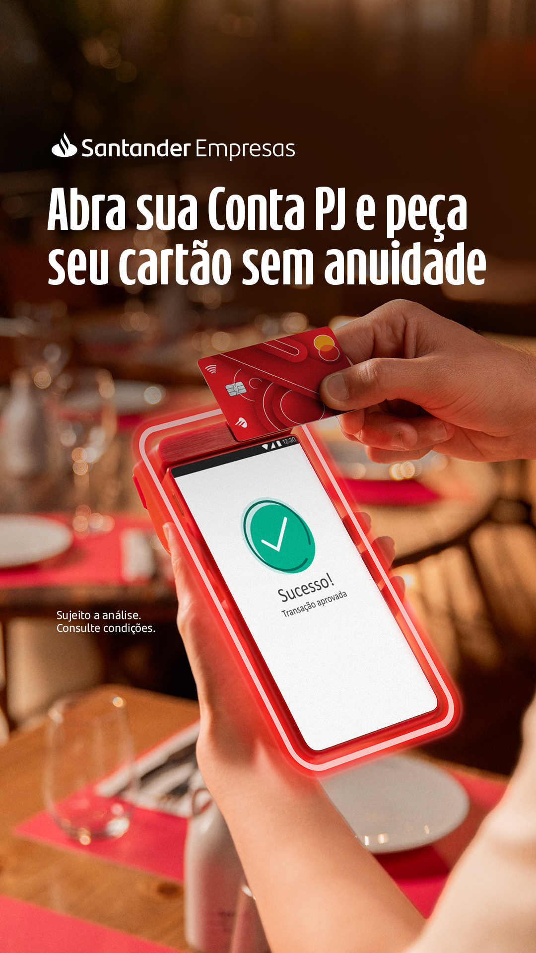 Santander Empresas Brasil Facebook ad