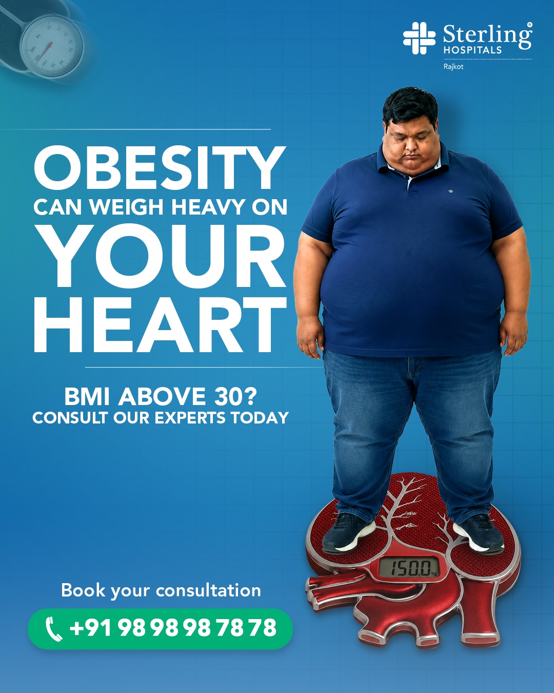 Sterling Hospitals Facebook ad: Most people think obesity is only about weight.