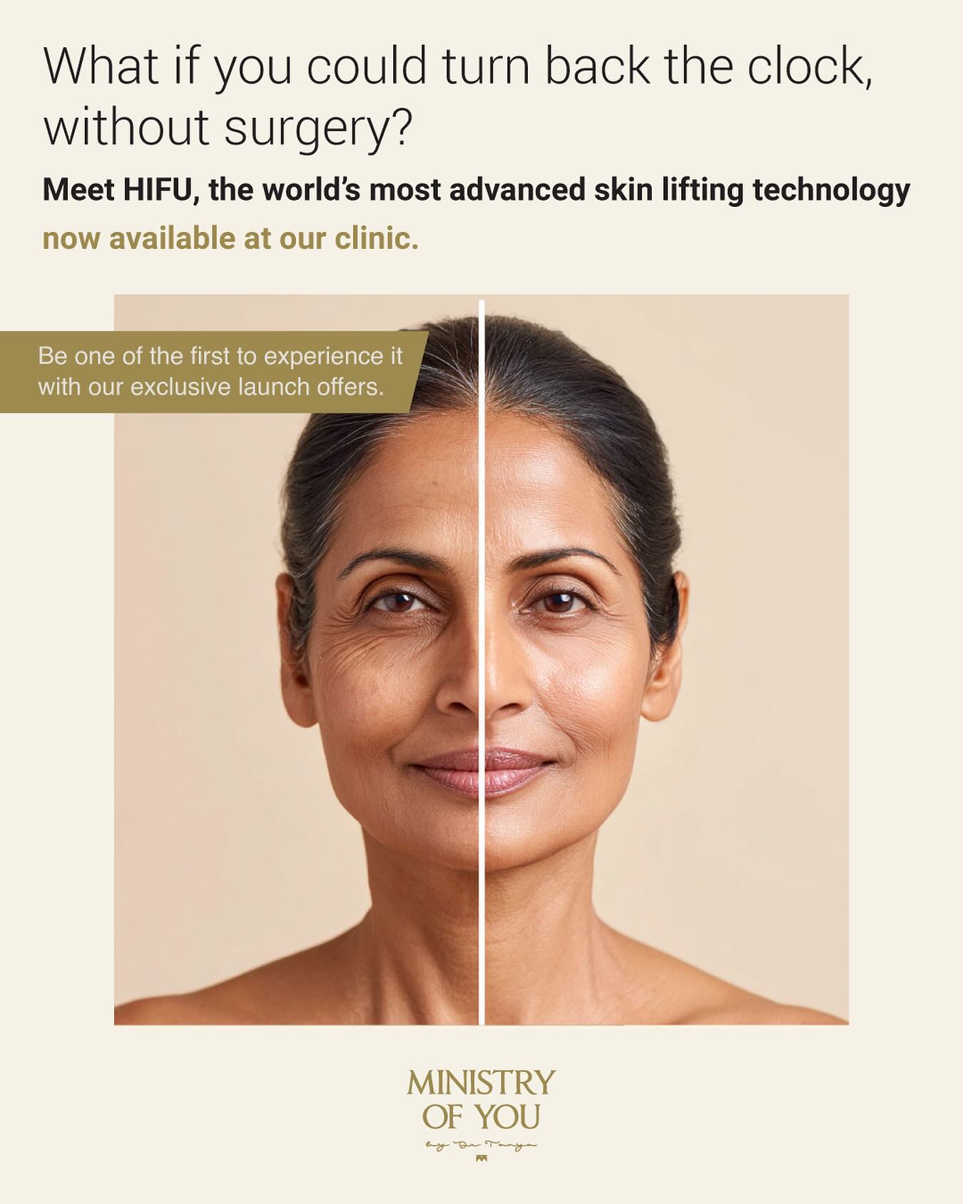 Ministry Of You Facebook ad: We’re pleased to introduce the latest addition to…