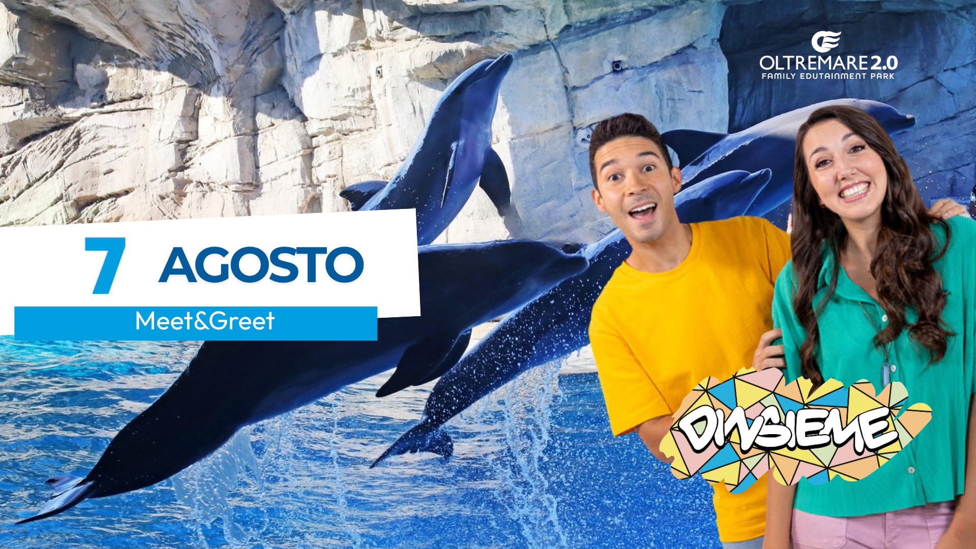 Oltremare - Riccione Facebook ad: 7 Agosto - Incontra i DinsiemE a Oltremare 2.0 a Riccione!