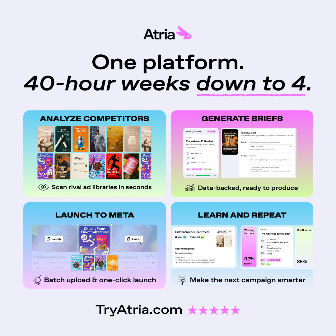 Atria AI Facebook ad