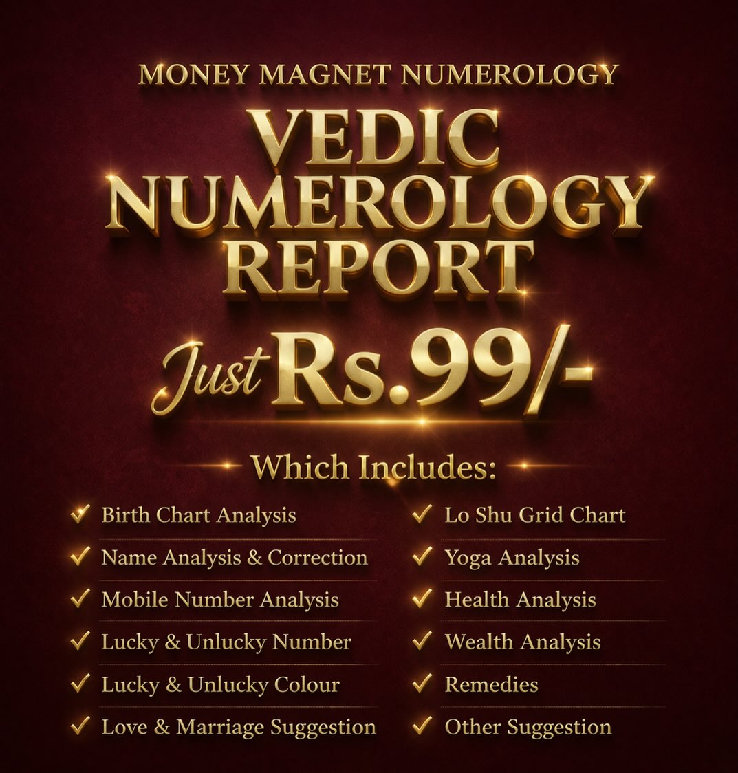 Vedic World Numerology Facebook ad: Unlock the Secrets of Your Life with a…