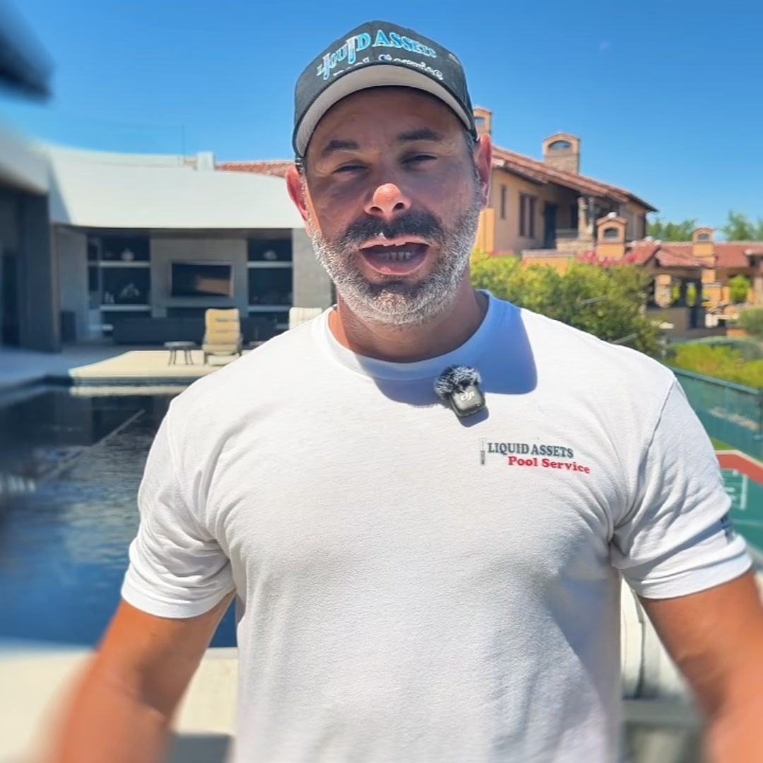 Liquid Assets Pool Services Facebook ad: Wait, Pools Can Run Without Chlorine?