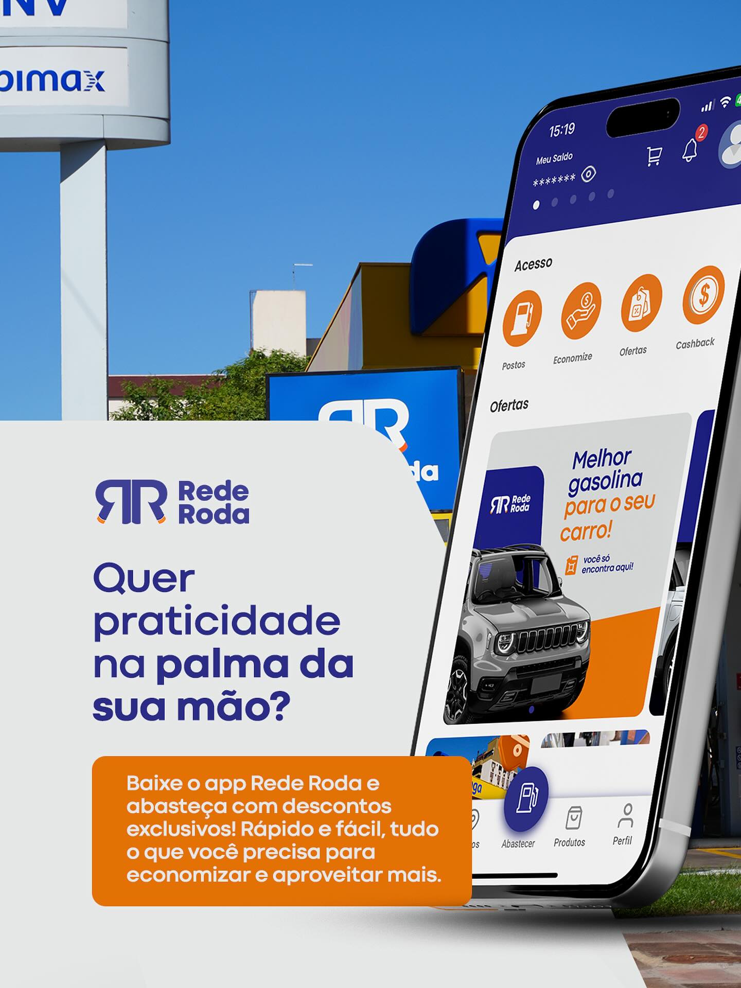 Rede Roda Facebook ad: rederoda - Link in Bio & Creator Tools | Beacons
