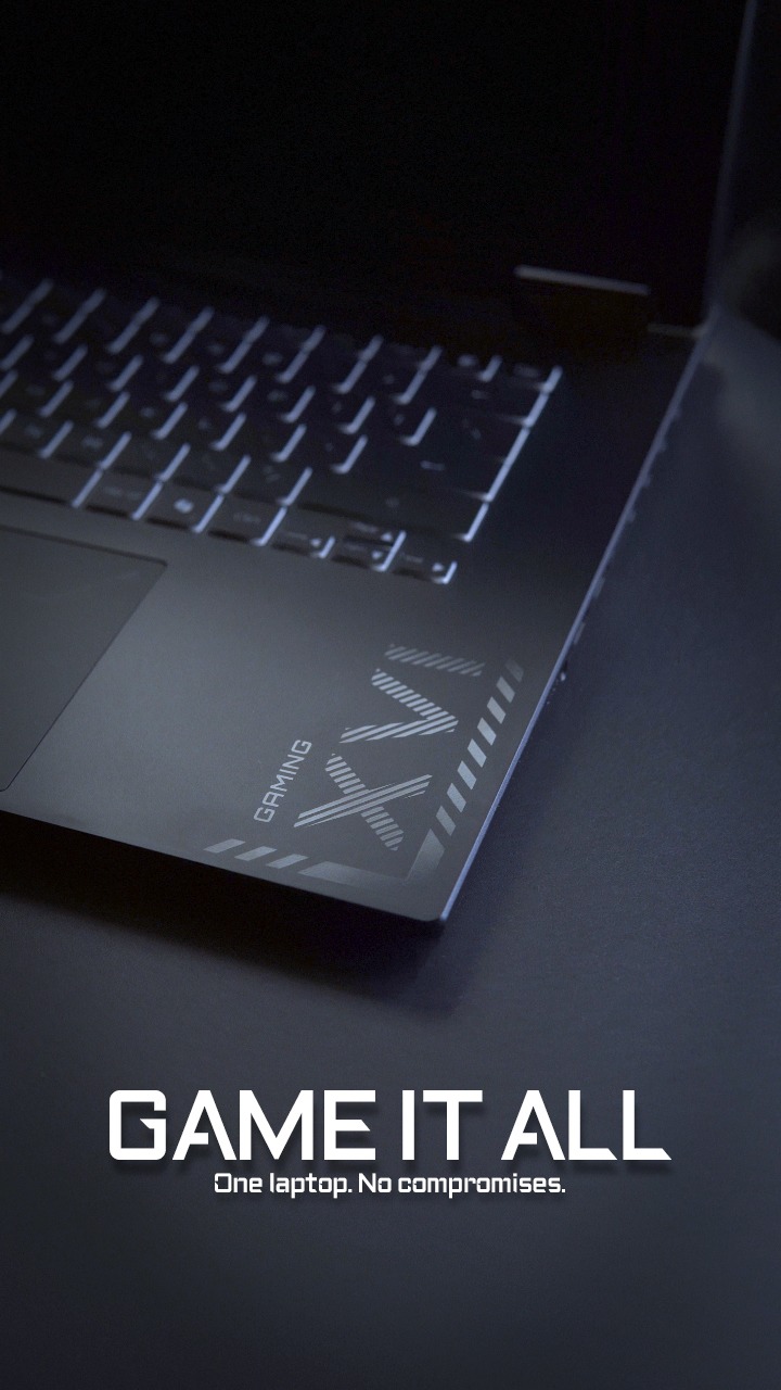 AORUS Facebook ad: GAME IT ALL.