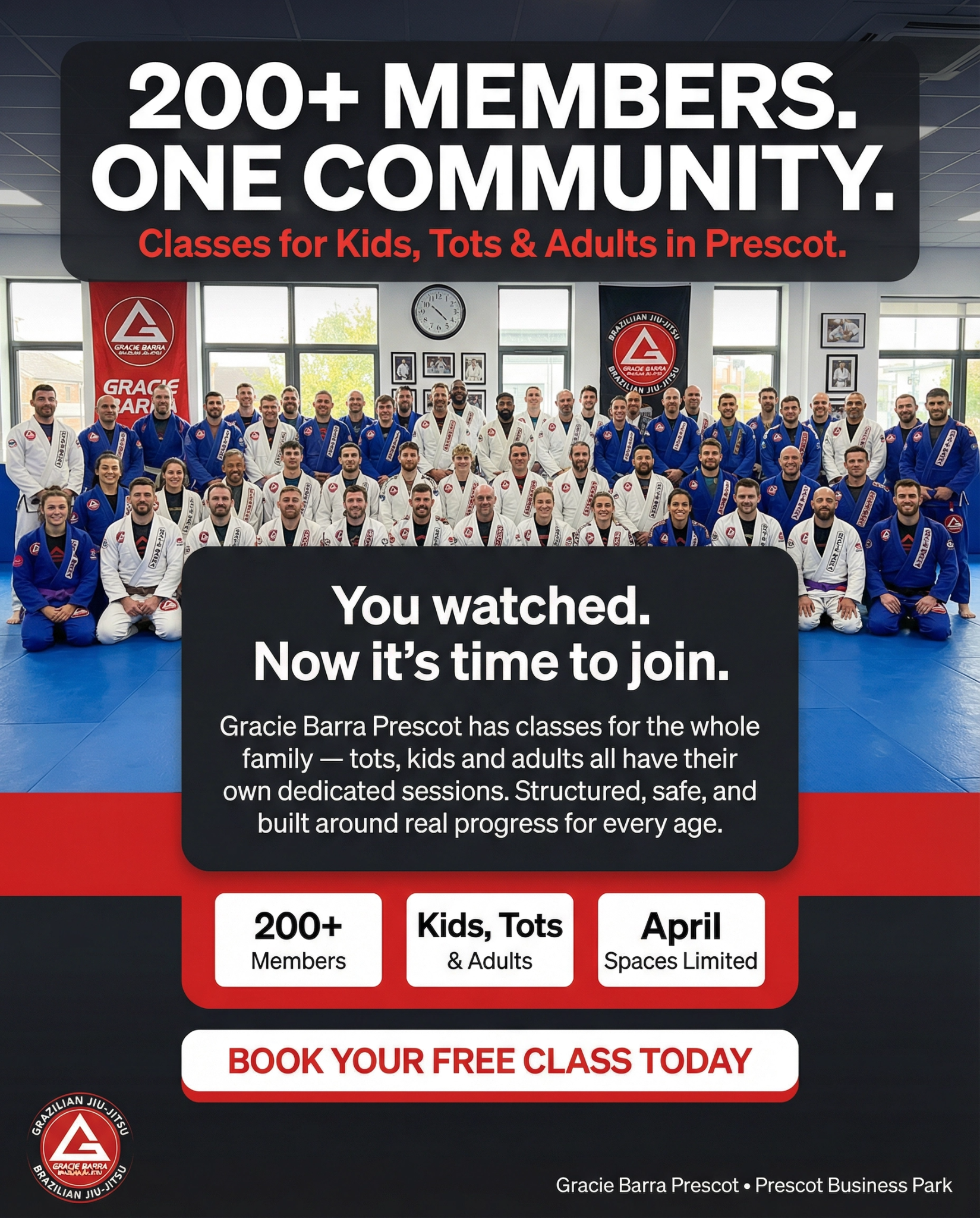 Family Martial Arts Prescot Facebook ad