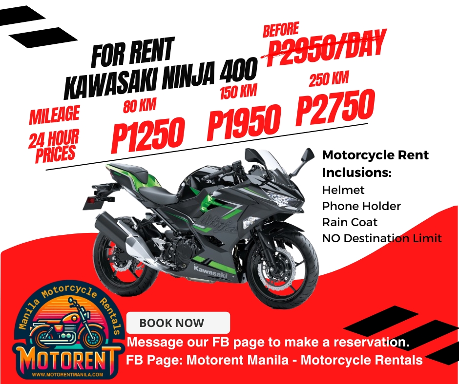 Motorent Manila - Motorcycle Rentals Facebook ad: Motorent Manila | Affordable Motorcycle Rentals