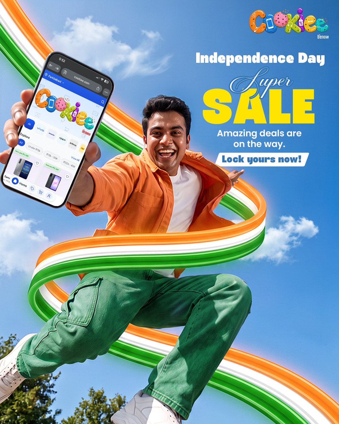 Cookiee Facebook ad: Cookiee Store, Buy Mobile Phones & Tech Accessories Online