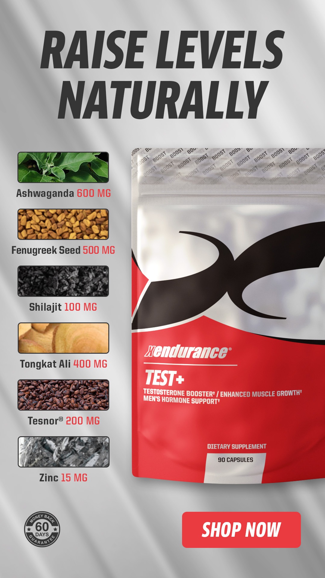 Xendurance Facebook ad