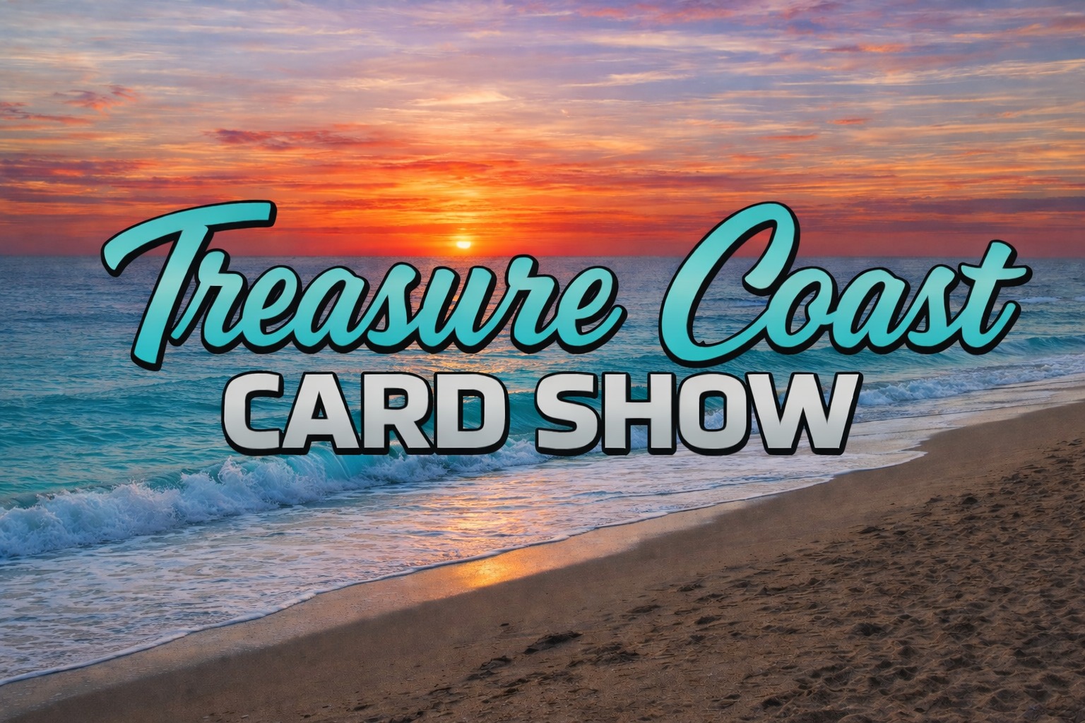 Treasure Coast Card Show Facebook ad