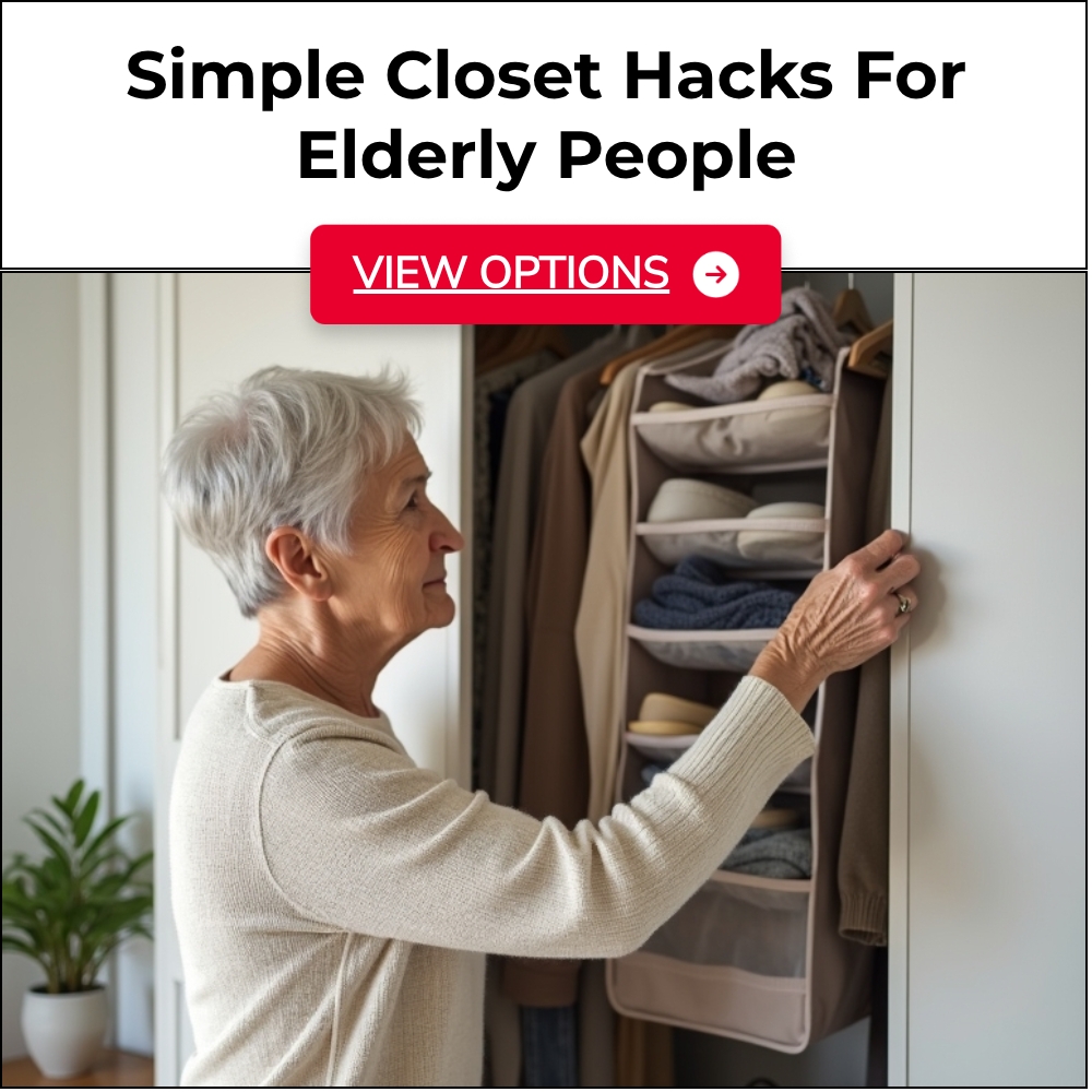 SearchConnect Buzz Facebook ad: Illuminate Closet Organization For Older Adults.