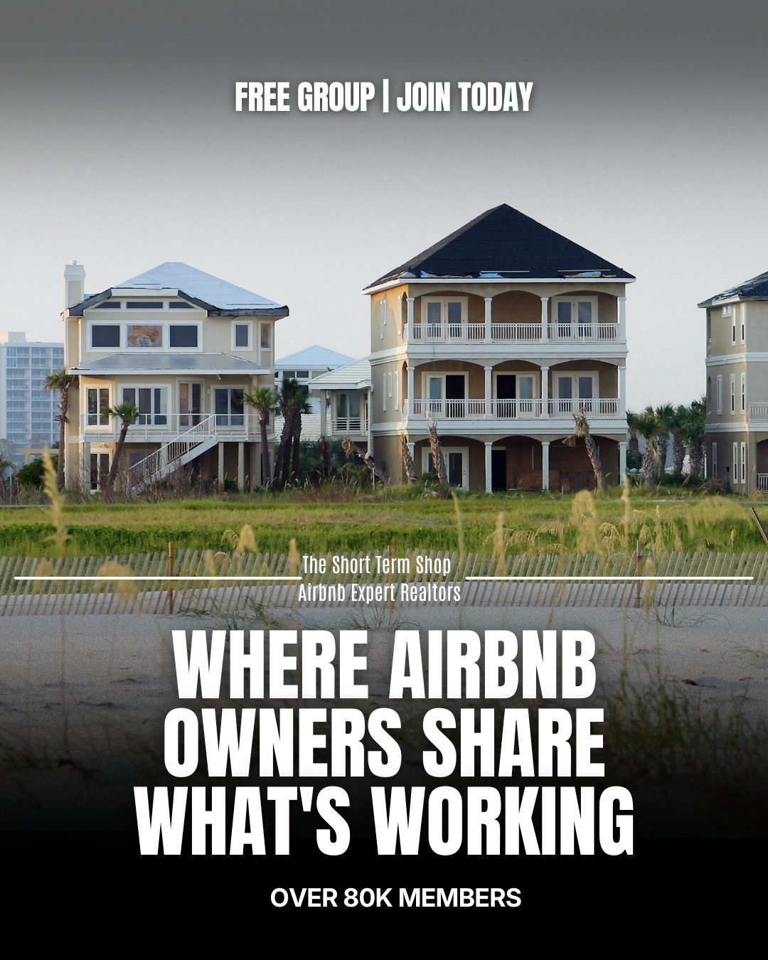 The Short Term Shop Facebook ad: Smarter Short Term Rentals
