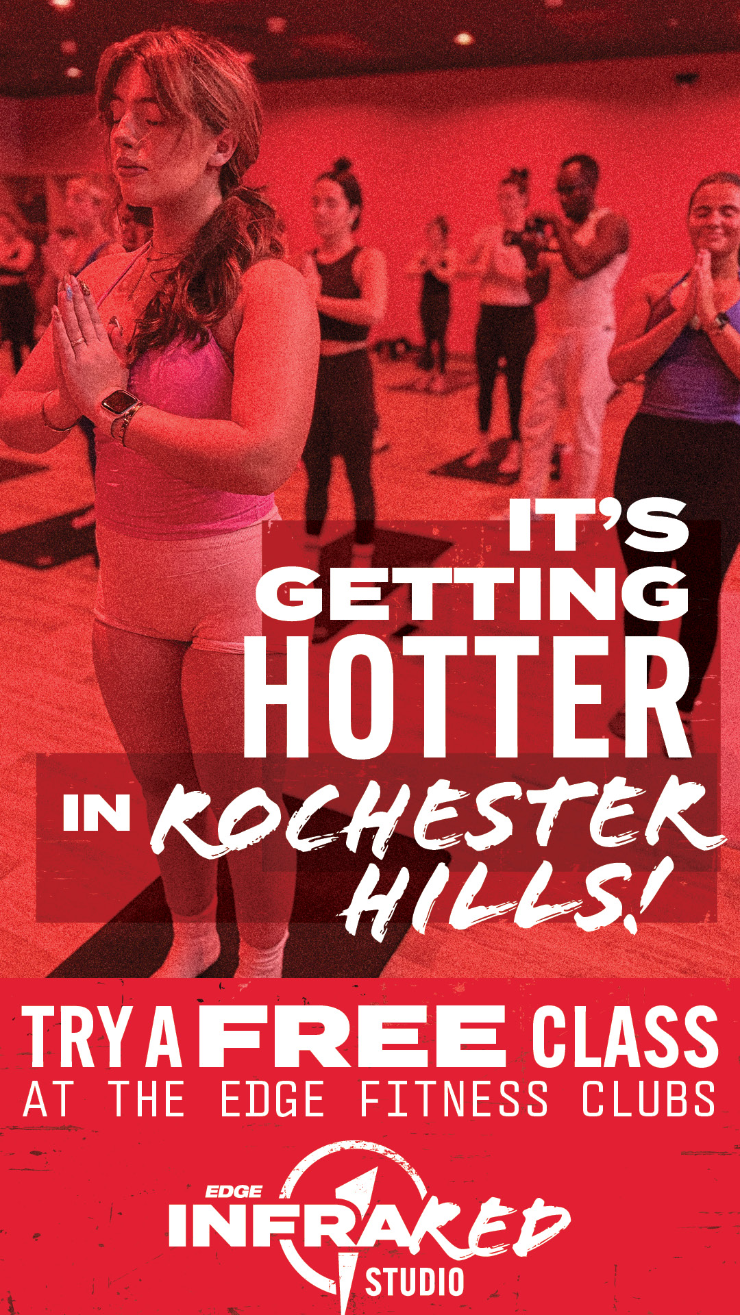 The Edge Fitness Clubs Facebook ad
