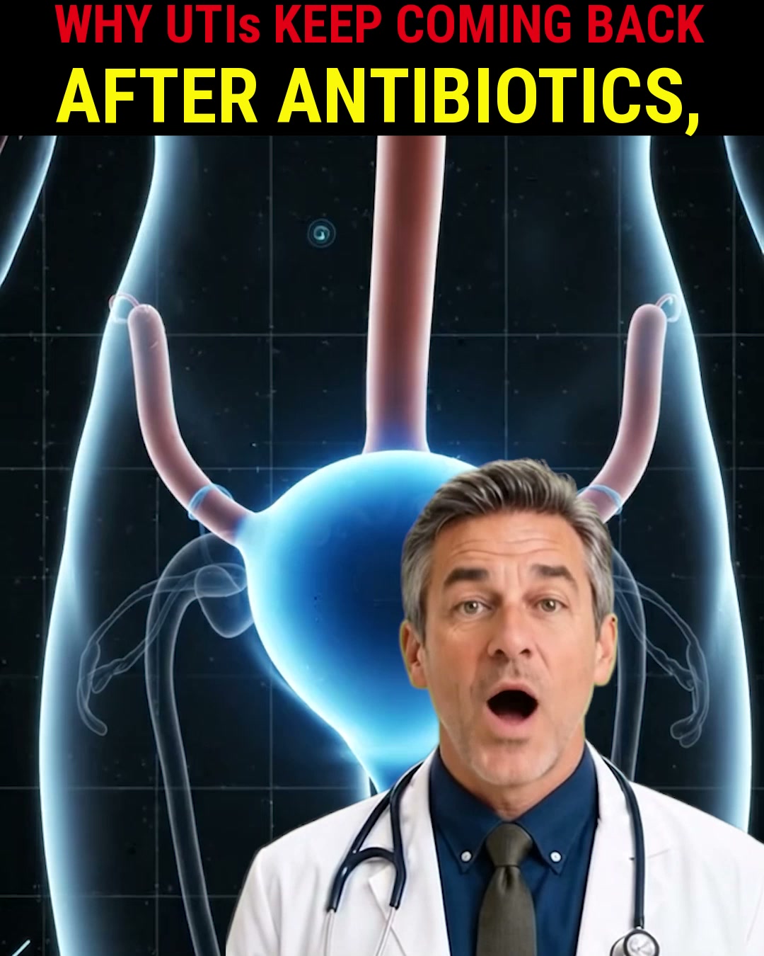The Healthy Gardener Facebook ad: Your Last UTI May Be Part of Your Next One.