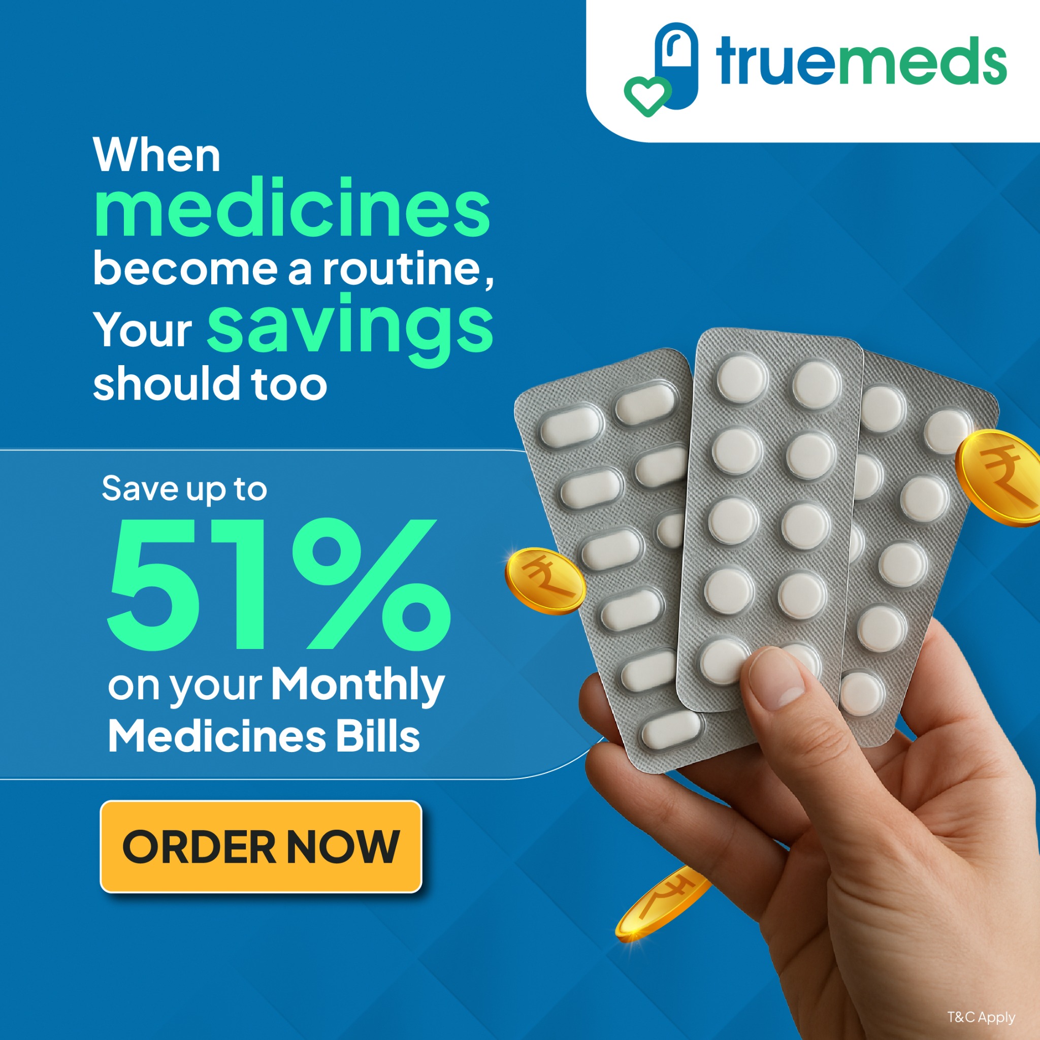 Truemeds Facebook ad