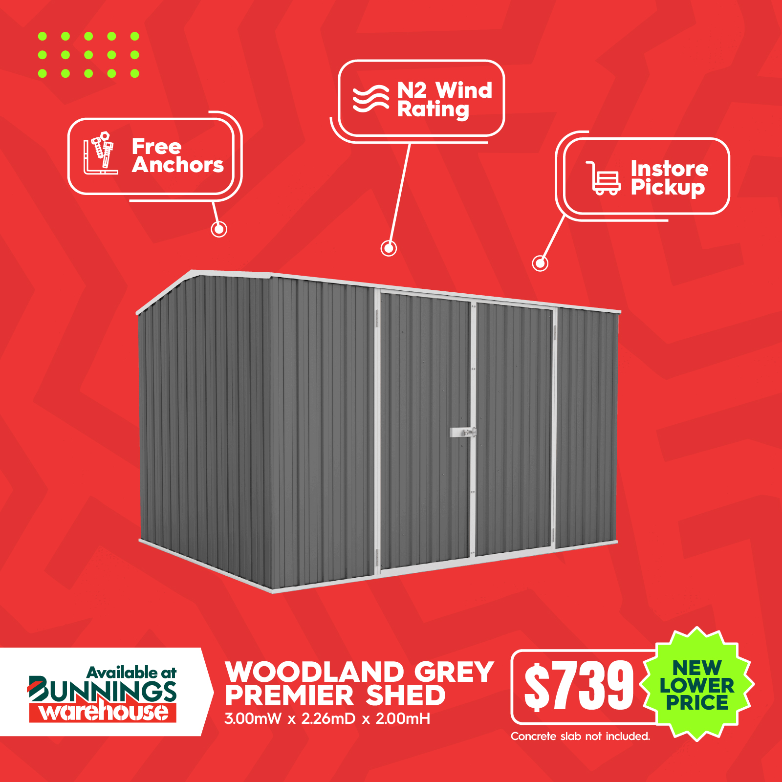 Absco Sheds Facebook ad