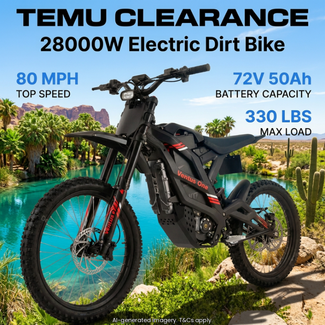 Temu Men Facebook ad: Elevate Your Your Ride
