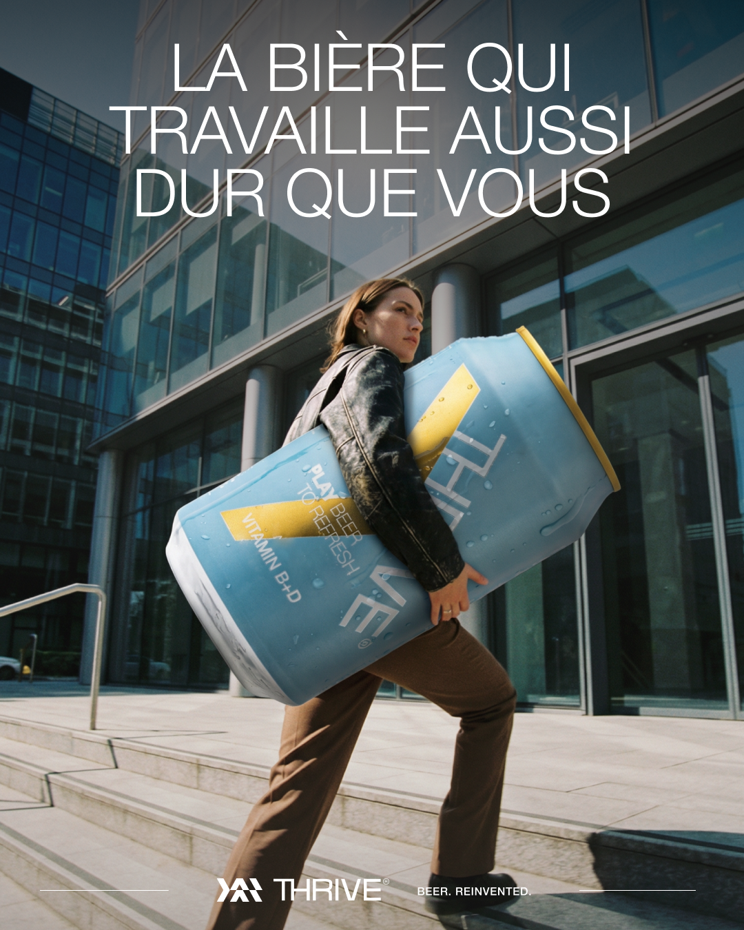 Thrive Beer Facebook ad