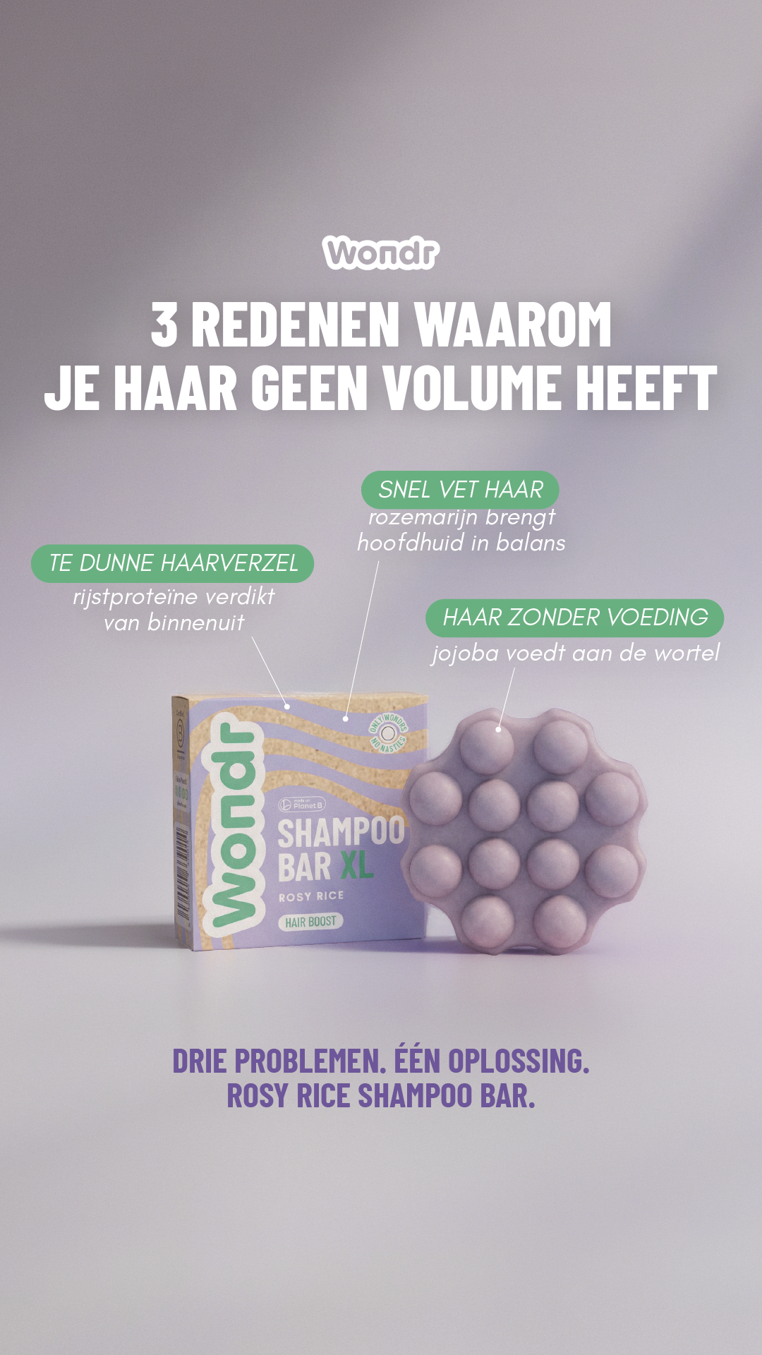 WONDR care Facebook ad