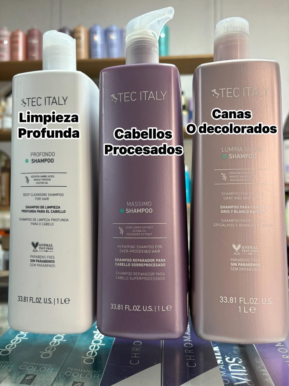 Piubella feria Rosa 1 Facebook ad: Shampo y tratamiento y más en un solo…