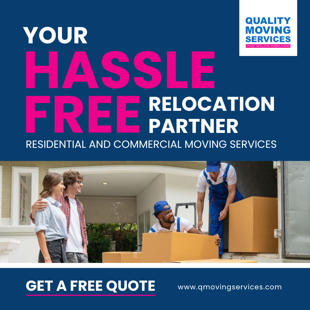 Quality Moving Services Facebook ad