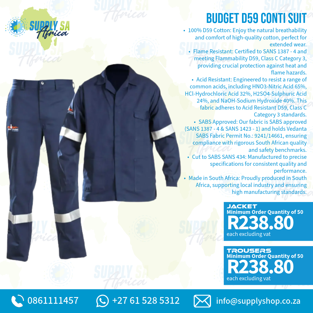 Supply Africa - Industrial, Medical PPE, Workwear & Corporate Wear Facebook ad