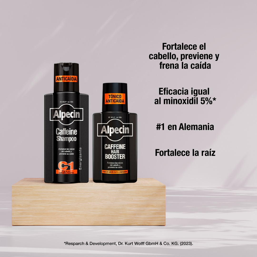 Alpecin Facebook ad: Doping para tu cabello