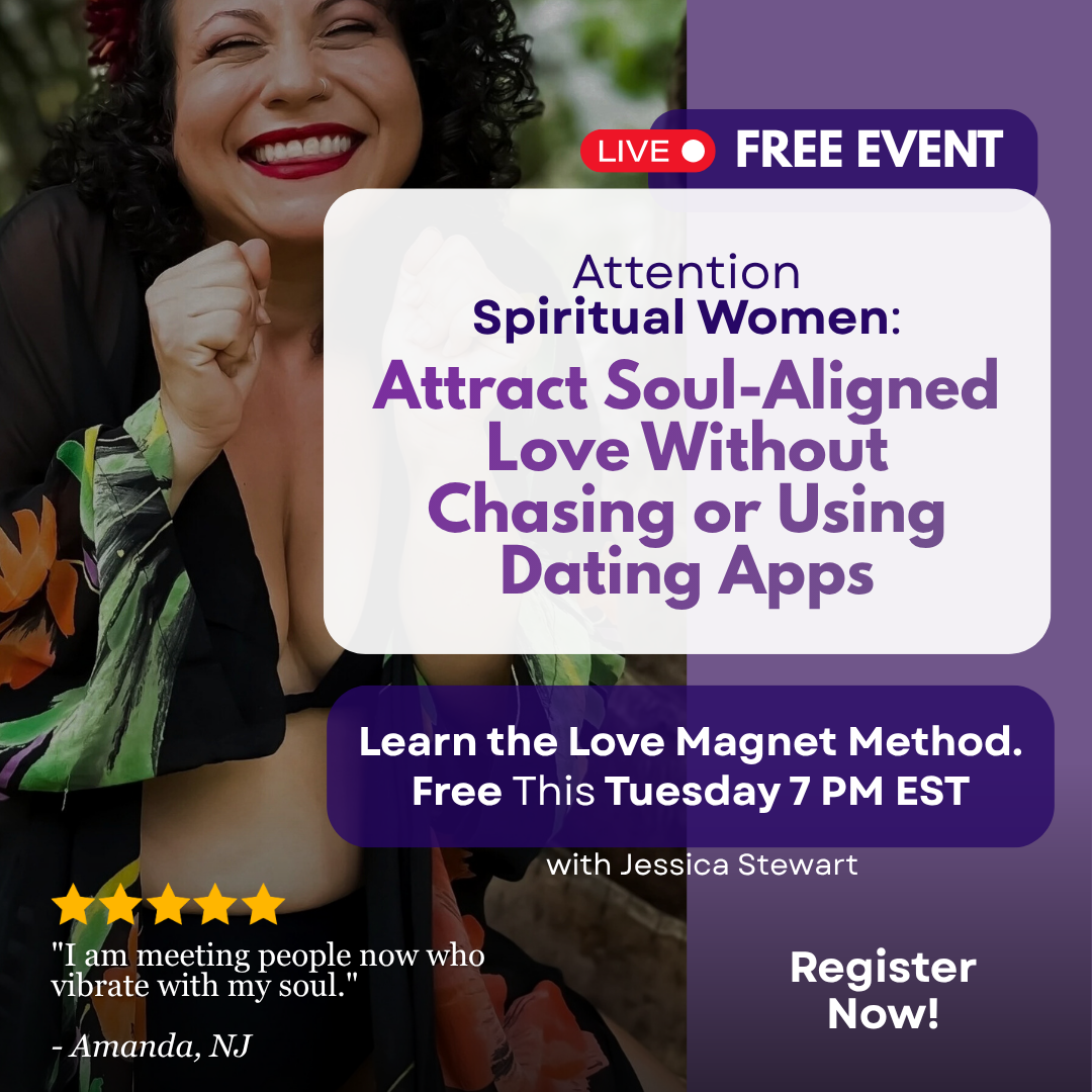 Manifest Love Coaching with Jessica Stewart Facebook ad
