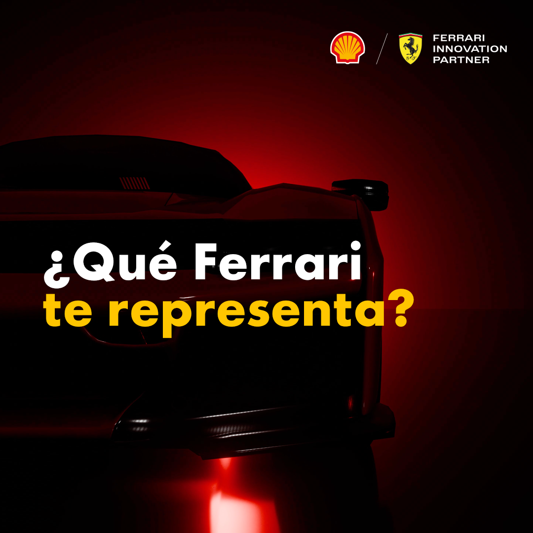 Shell Chile Facebook ad: Cada Ferrari tiene su propia esencia.