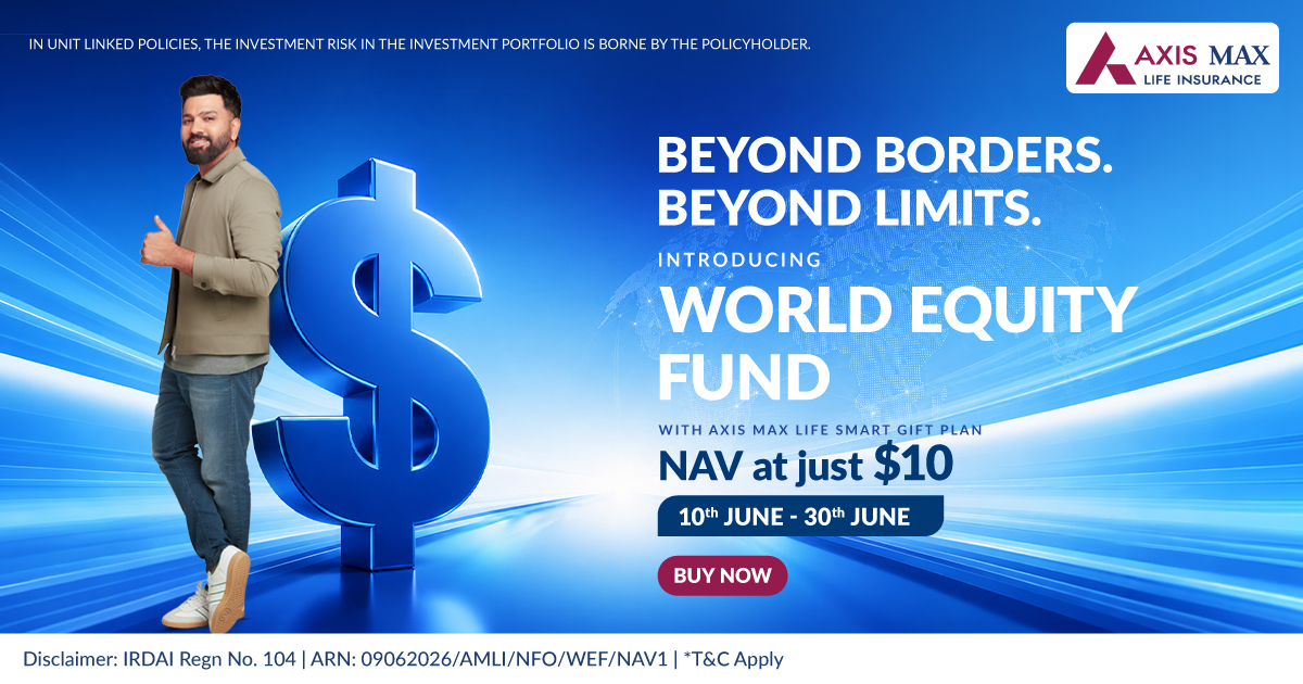 Axis Max Life Insurance Facebook ad
