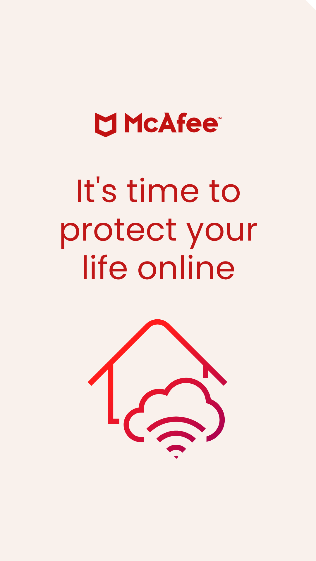 McAfee Facebook ad