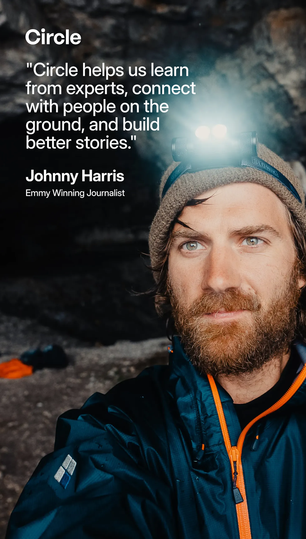 Circle Facebook ad: Build where the best build