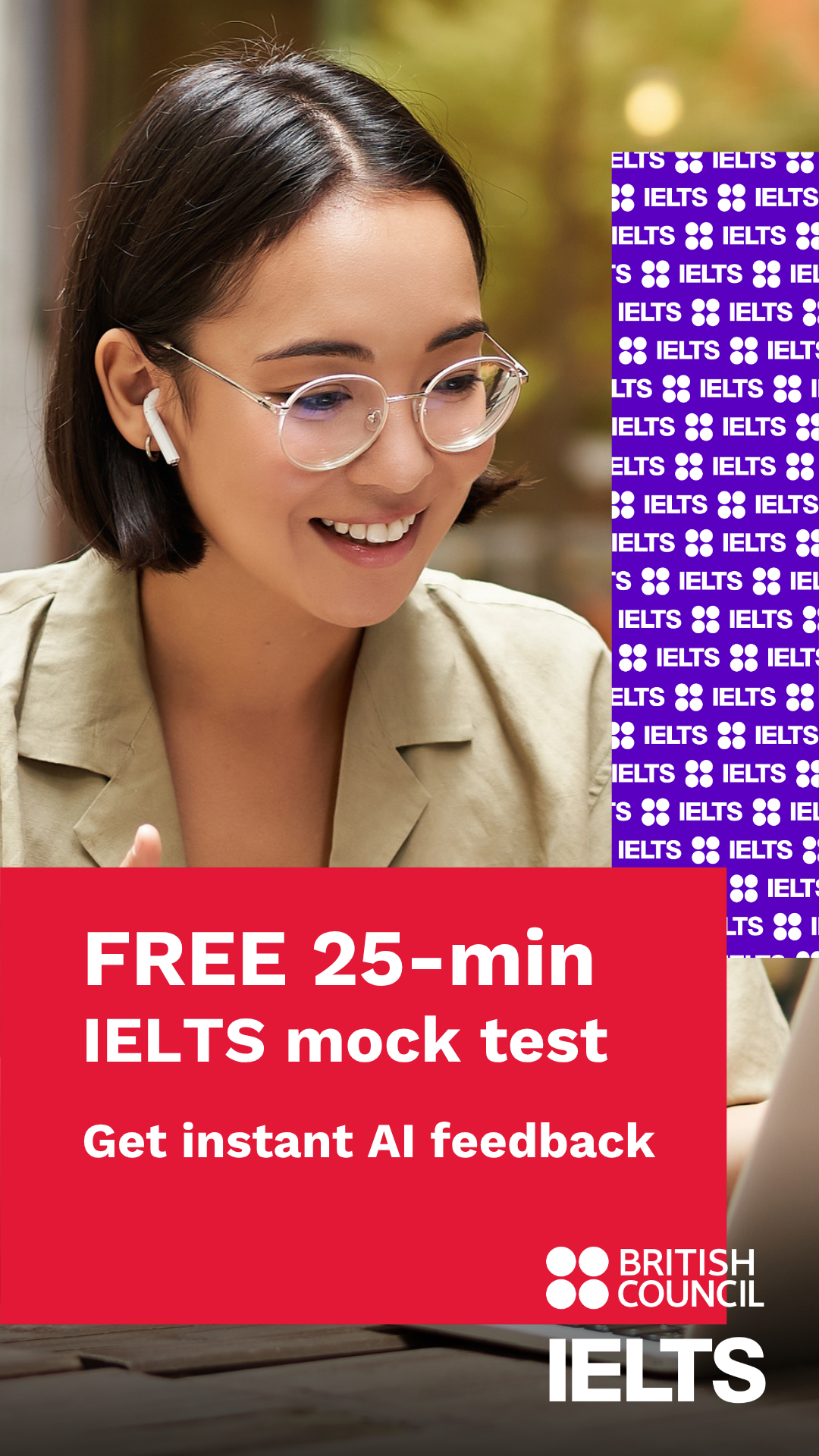 British Council Singapore Facebook ad